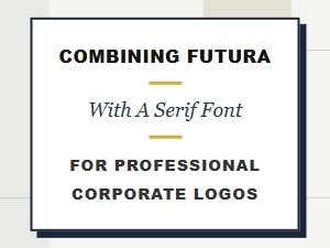Futura Meets Serifs for Corporate Logo Strength